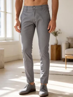 3-D Jeans Pantaloni casual da uomo slim fit - taglie grandi