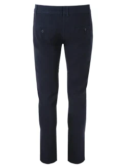 3-D Jeans Pantaloni da uomo slim fit in cotone - blu scuro