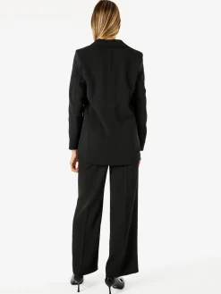 Doremi Completo elegante da donna con giacca e pantaloni - nero