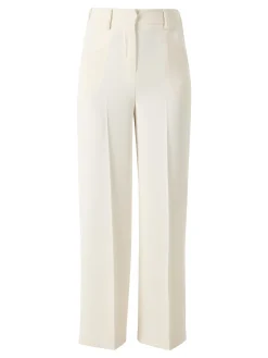 Doremi Completo elegante da donna con giacca e pantaloni - panna
