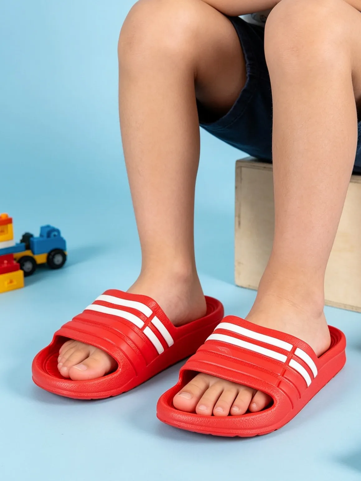 Due Mele Ciabatte in gomma bambini