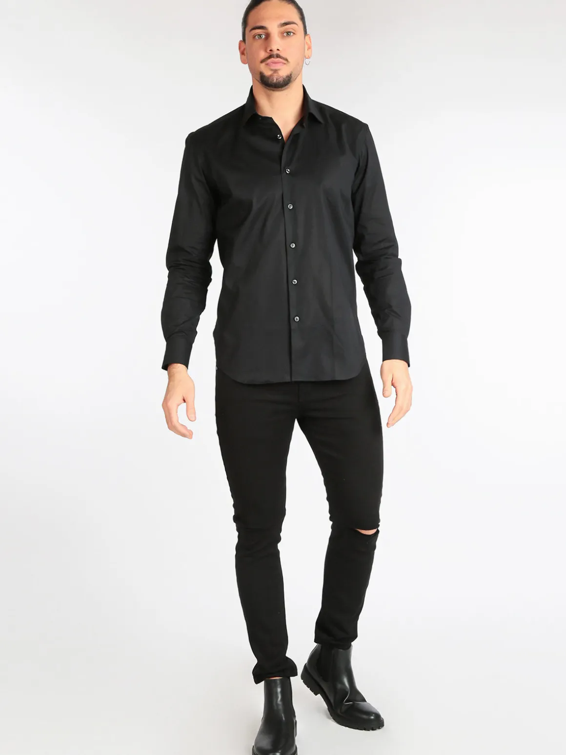 Edoardo Borghese Camicia da uomo regular fit