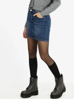Eilous Jeans Gonna corta in jeans