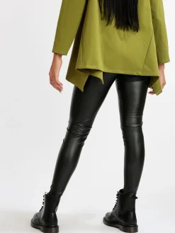 Eletta Leggings donna in ecopelle