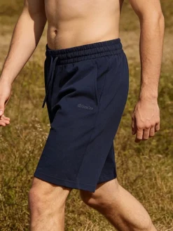 Ellesse Bermuda da uomo in felpa con coulisse - blu scuro