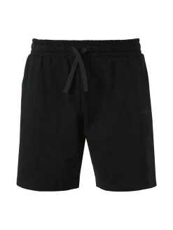 Ellesse Bermuda da uomo in felpa con coulisse - nero