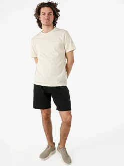 Ellesse Bermuda da uomo in felpa con coulisse - nero
