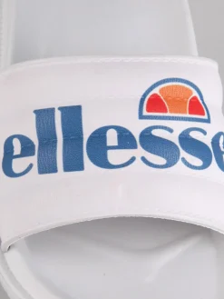 Ellesse Ciabatte in gomma con stampa bianco