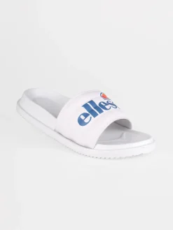 Ellesse Ciabatte in gomma con stampa bianco