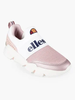 Ellesse Scarpe slip on in tessuto con zeppa