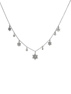 Emana Collana donna in acciaio con strass