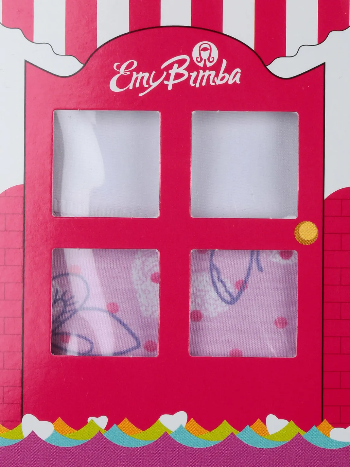 Emy Bimba Slip da bambina con stampe