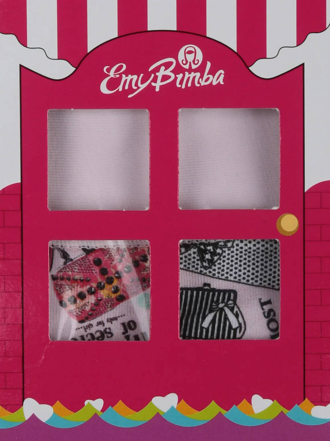 Emy Bimba Slip da bambina con stampe