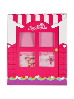 Emy Bimba Slip da bambina in cotone - rosa