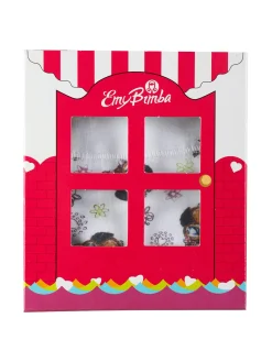 Emy Bimba Slip in cotone da bambina con gufi