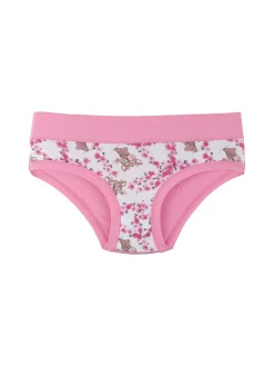 Emy Bimba Slip in cotone da bambina con stampe