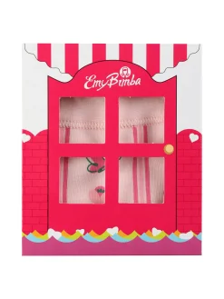 Emy Bimba Slip in cotone da bambina con stampe