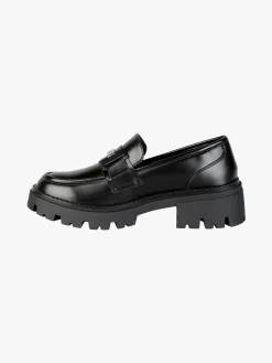 Energy Mocassini donna in ecopelle con suola alta e plateau