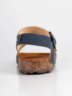 Energy Sandali anatomici in pelle blu