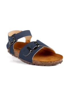Energy Sandali anatomici in pelle blu