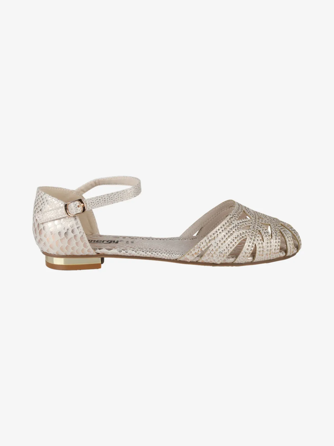 Energy Sandali bassi donna con piccole borchie
