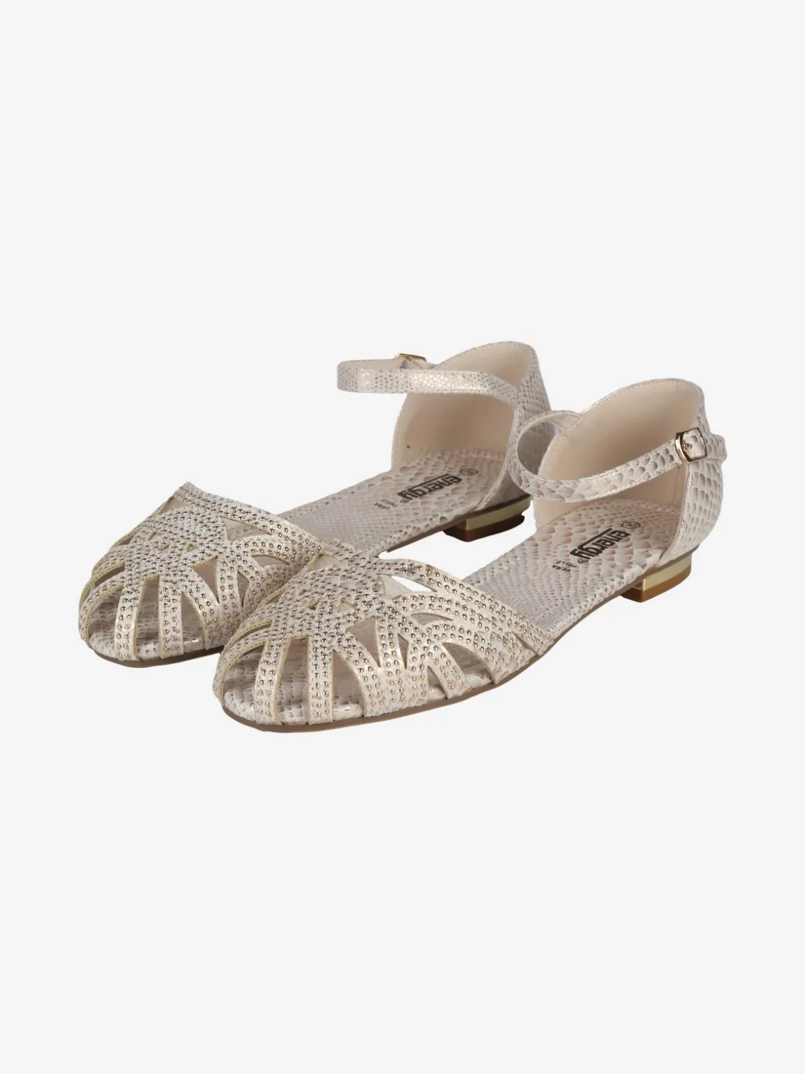 Energy Sandali bassi donna con piccole borchie