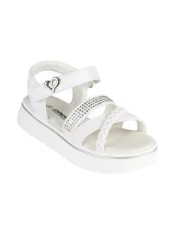 Energy Sandali da bambina con platform e cinturino a strappo