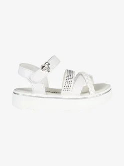 Energy Sandali da bambina con platform e cinturino a strappo