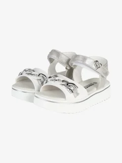 Energy Sandali da bambina con platform e cinturino a strappo