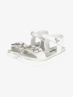 Energy Sandali da ragazza con platform e cinturino a strappo