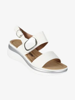 Energy Sandali donna con zeppa e cinturino a strappo