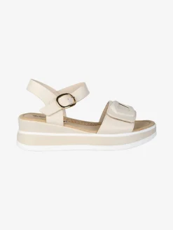 Energy Sandali donna con zeppa e cinturino a strappo