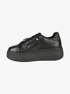 Energy Sneakers donna con platform - nero