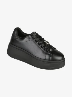 Energy Sneakers donna con platform - nero