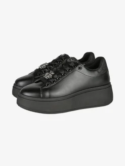 Energy Sneakers donna con platform - nero
