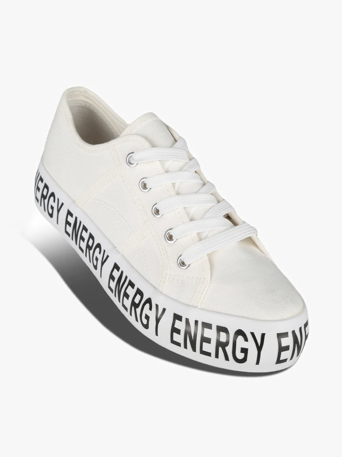 Energy Sneakers donna in tela con platform