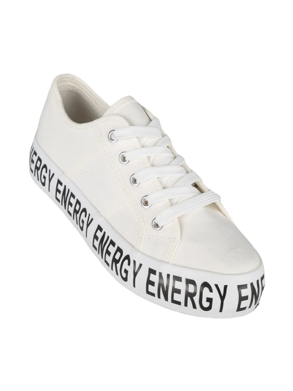 Energy Sneakers donna in tela con platform