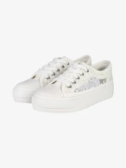 Energy Sneakers ragazza con platform in macramè