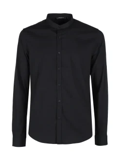 Enos Jeans Camicia uomo slim fit con colletto alla coreana
