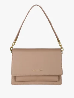 Enrico Coveri Borsa donna rigida in ecopelle con patta - khaki