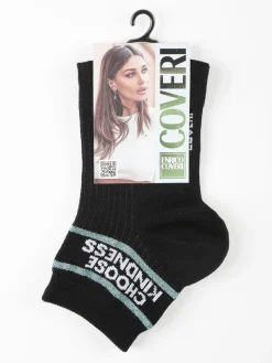 Enrico Coveri Calza corta donna con scritta