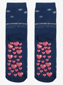 Enrico Coveri Calze antiscivolo da bambina in caldo cotone