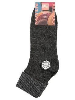 Enrico Coveri Calze corte da donna - grigio scuro