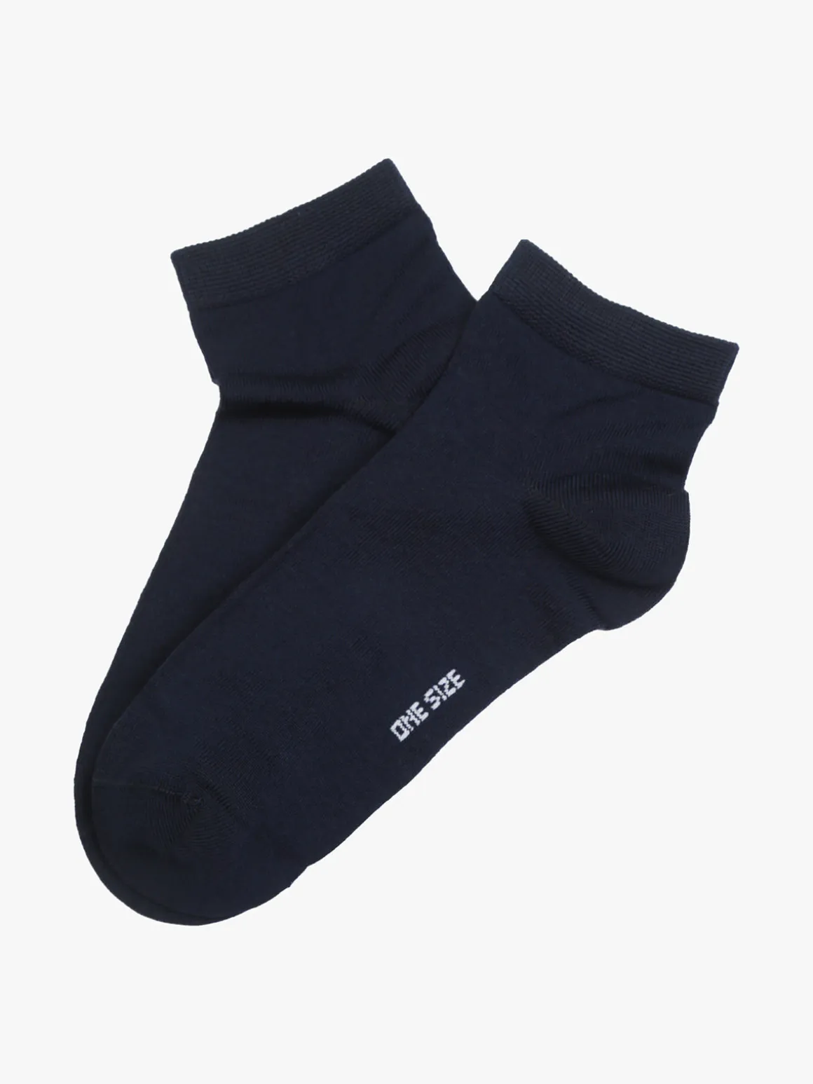 Enrico Coveri Calze corte da donna in cotone mercerizzato - blu scuro