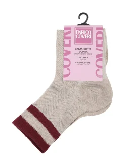 Enrico Coveri Calze corte da donna in caldo cotone