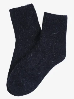 Enrico Coveri Calze corte donna in misto lana - blu scuro