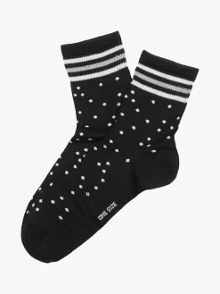 Enrico Coveri Calze donna midi a pois - nero