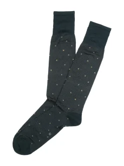 Enrico Coveri Calze lunghe da uomo in cotone mercerizzato