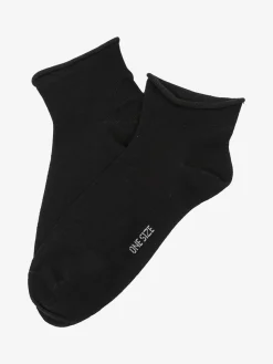 Enrico Coveri Calze midi da uomo in caldo cotone - nero