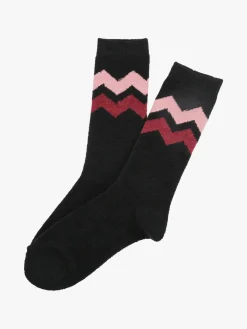 Enrico Coveri Calze midi donna invernali morbide - bordeaux